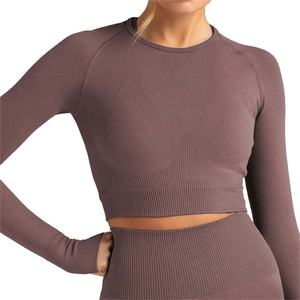 Conjuntos de Ropa de Yoga de Moda al por Mayor, de Secado Rápido, Tejidos, que Absorben la Humedad, para Deportes, Fitness, Gimnasio, Yoga para Mujer - Product Image 2