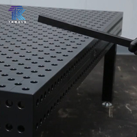 Nouvelle plateforme de soudage 3D/2D TKweld 1000*1000*200mm, table de soudage robotisée, nitrage plasma, fonte/acier D16 D28, soudage