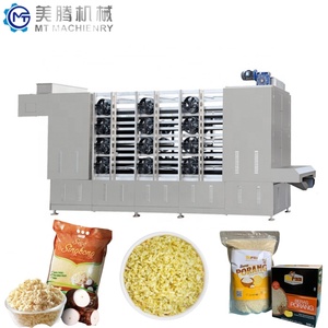 Línea de Producción de Arroz Nutritivo, Extrusora de Doble Tornillo para Arroz de Camote Morado, Máquina de Hinchado de Arroz Reconstruido de Alta Potencia - Product Image 5