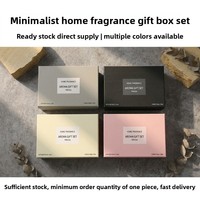 Coffret Cadeau Romantique 4 Pièces : Bougies Parfumées et Diffuseurs à Bâtonnets – Aromathérapie Longue Durée pour Mariages, Fêtes et Décoration Intérieure – Sans Flamme