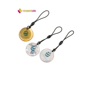 Porte-clés en époxy NFC avec puce RFID intelligente réinscriptible de haute qualité YTS, personnalisable, 213/215/216, petit pendentif - Product Image 3