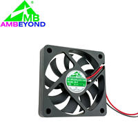 Ventilateur axial DC 6010 60x60x10mm étanche IP55, mini-ventilateur haute performance pour petit module de charge de capteur