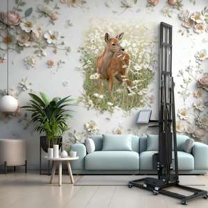 Eizoulimprimante Murale Et Sol 3d Professionnel العمودي Hk W1 I3200 Grande Automatique Avec Peinture ms Murale - Product Image 1