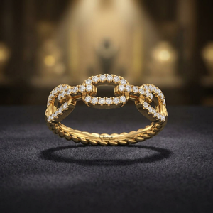 Anillo de Diamante Cultivado en Laboratorio con Corte Redondo Auténtico, Plata de Ley 925, Oro de 9K, 14K, 18K, Joyería para Mujer y Anillos de Compromiso - Product Image 1