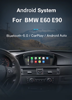 AutoRadio Android 14 lecteur multimédia de voiture pour BMW série 3 E90 E91 série 5 E60 E60 E61 E63 E64 CIC système écran StereoCarplay