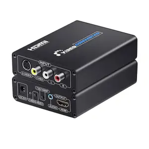 CVB S /S-Terminal vidéo vers Hdmi convertisseur full HD 1080p convertisseur d'affichage de signal