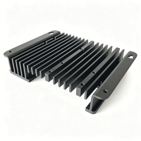 Dissipateur thermique de chargeur personnalisé 199(W)* 35(H)* 110(L)mm dissipateur thermique en aluminium traité CNC pour chargeur mural