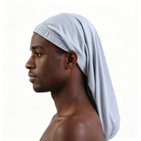 Bonnet de nuit unisexe pour dreadlocks, cheveux longs, tresses et cheveux bouclés naturels, pour hommes et femmes