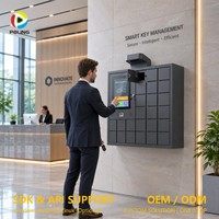 Solution de kiosque en libre-service pour armoire à clés électronique avec suivi de l'audit des autorisations utilisateur pour les campus gouvernementaux et les entreprises