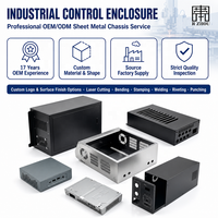 Boîtier en tôle sur mesure, boîtier de commande industriel en aluminium et acier, alimentation électrique, boîtier d'instrument, châssis de PC