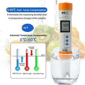 높은 정확도 디지털 TDS EC 온도 <span class=keywords><strong>PH</strong></span> 미터 방수 ± 0.1 물 품질 테스터 마시는 OEM 사용자 정의 - Product Image 5