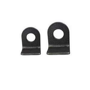 Pièces d'estampage personnalisées Accessoires de porte de volet roulant en acier galvanisé en acier doux Clip métallique de porte de volet roulant - Product Image 1