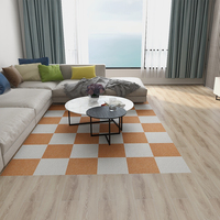 Self Adhesive Floor Carpet Tiles 50*50 cm Carpets and Rugs Anti Slip Peel and Stick Carpet Mat for Living Room