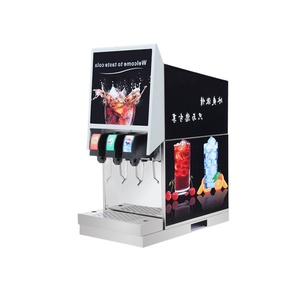 Dispensador de refrescos de Coca-Cola, máquina dispensadora comercial de refrescos, venta directa de fábrica