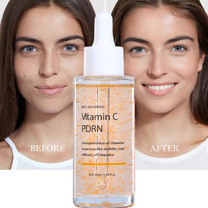 Suero Antiarrugas, Blanqueador de Manchas Oscuras, Iluminador, Productos Veganos para el Cuidado de la Piel, Colágeno Profundo, Pdrn, ADN de Salmón, Vitamina C - Product Image 2