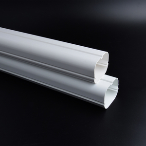 Hot bán điều hòa không khí ống nhựa không thấm nước <span class=keywords><strong>PVC</strong></span> Trunking HVAC dòng Set Bìa - Product Image 3
