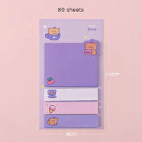 Nouveaux blocs-notes adhésifs écologiques uniques, blocs-notes adhésifs Kawaii, blocs-notes adhésifs avec logo imprimé