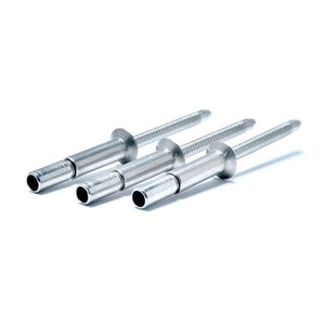 Tornillos Autoperforantes - Remaches Ciegos Cónicos de Acero, Tornillos Autoperforantes de Extremo Abierto - Product Image 1