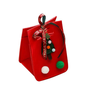 Borsa Regalo Natalizia in Tessuto Fai-da-Te con Disegni Cartoon, Vendita all'Ingrosso per <span class=keywords><strong>la</strong></span> <span class=keywords><strong>Vigilia</strong></span> <span class=keywords><strong>di</strong></span> <span class=keywords><strong>Natale</strong></span> - Product Image 1