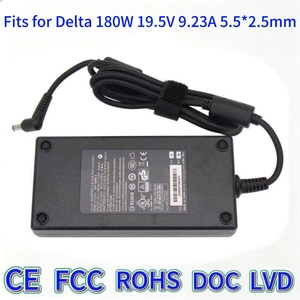 180W 19.5V 9.23A แล็ปท็อปอะแดปเตอร์ชาร์จไฟสำหรับธันเดอร์โรบอต 911 ทาร์ก้าโน้ตบุ๊ค - Product Image 4
