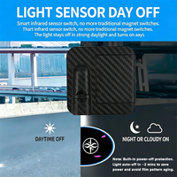 Nouveau projecteur laser LED infrarouge ABS pour logo de porte de voiture, idéal pour la modification et la décoration intérieure automobile