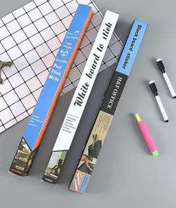 Tablero negro de dibujo DIY, <span class=keywords><strong>pizarra</strong></span> de <span class=keywords><strong>vinilo</strong></span> extraíble, pegatina de pared, película adhesiva, <span class=keywords><strong>pizarra</strong></span> <span class=keywords><strong>para</strong></span> decoración de clase de oficina en casa - Product Image 1