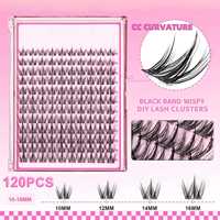[Meilleure vente] Faux cils synthétiques de style européen et américain pour l'exportation, cils du Moyen-Orient en gros
