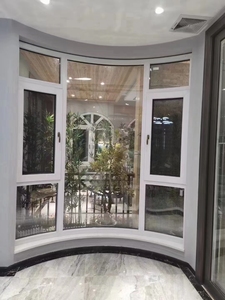 フランスの開き窓スクリーン付き開き窓アルミニウム開き窓 - Product Image 3