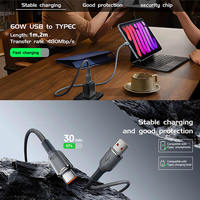 Câble de charge rapide USB-C 100W ultra-résistant en nylon tressé Type-C vers Type-C pour iPhone 17 Samsung Galaxy Huawei