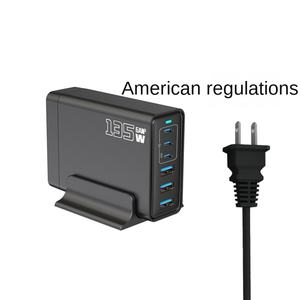 محول سطح المكتب <span class=keywords><strong>Gallium</strong></span> PD galliride W شاحن USB متعدد الوظائف 8 منافذ مع Type-C للاستخدام عبر الحدود - Product Image 5