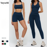 Vêtements de sport respirants à séchage rapide, ensemble de 2 pièces pour femmes, soutien-gorge de sport et leggings de yoga taille haute, OEM ODM