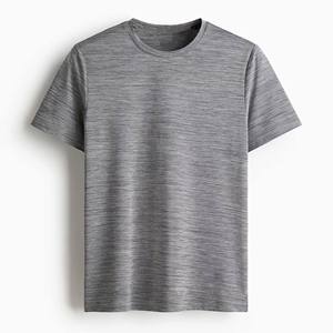 Camiseta Deportiva Personalizada de Mezcla de Telas Populares Americanas para Fitness, Culturismo y Entrenamiento, con Estampado Unisex para Hombre - Product Image 4