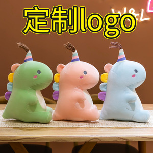 Karikatür şeker dinozor peluş oyuncak yumuşak pamuk doldurulmuş oyuncak PP dolgu hediye ile çocuklar için sevimli dinozor yastık için parti - Product Image 5