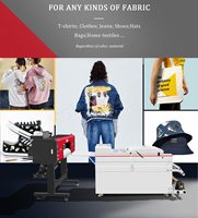 Imprimante textile Kongkim populaire CE numérique DTF A3 A2 30cm 60cm Xp600 I3200 DTG pour l'impression de t-shirts, imprimante textile à vendre avec four à chaleur
