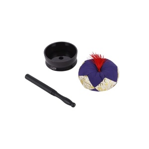 Juego de Cuencos Cantores Japoneses Orin, Campana Budista de Latón Hecha a Mano para Altar con Martillo y Cojín, Cuenco de Sonido Zen para Sanación, Gong, Venta al por Mayor - Product Image 4