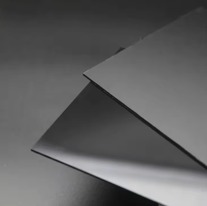 Mờ màu 12x18 màu đen mờ pastel ánh sáng lên vuông cong dẫn ánh sáng tấm Acrylic cho bảng điều khiển cửa - Product Image 4