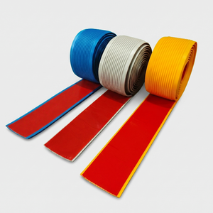 Anti‑Slip Aluminum L‑Type <b>Stair</b> Nosing PVC Rubber Tread Strip Step Edge <b>Protector</b> For Indoor Outdoor Staircase Safety - Product Image 1