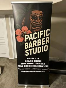 Custom Logo Color Adjustable Portable <b>Roll</b> Banner <b>Tool</b>-Free Assembly UV Print Aluminum Stand for Brand Exhibition Fair - Product Image 4