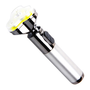 ไฟฉาย LED แบบชาร์จไฟได้ อลูมิเนียมอัลลอยด์ พร้อมตัวปรับความสว่าง ใช้กลางแจ้ง แสงสีขาว - Product Image 5