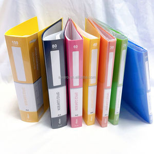 Văn phòng trường kinh doanh giấy tờ lưu trữ nhựa không thấm nước bền A4 kích thước 60 rõ ràng Túi trình bày hiển thị tập tin cuốn sách - Product Image 6