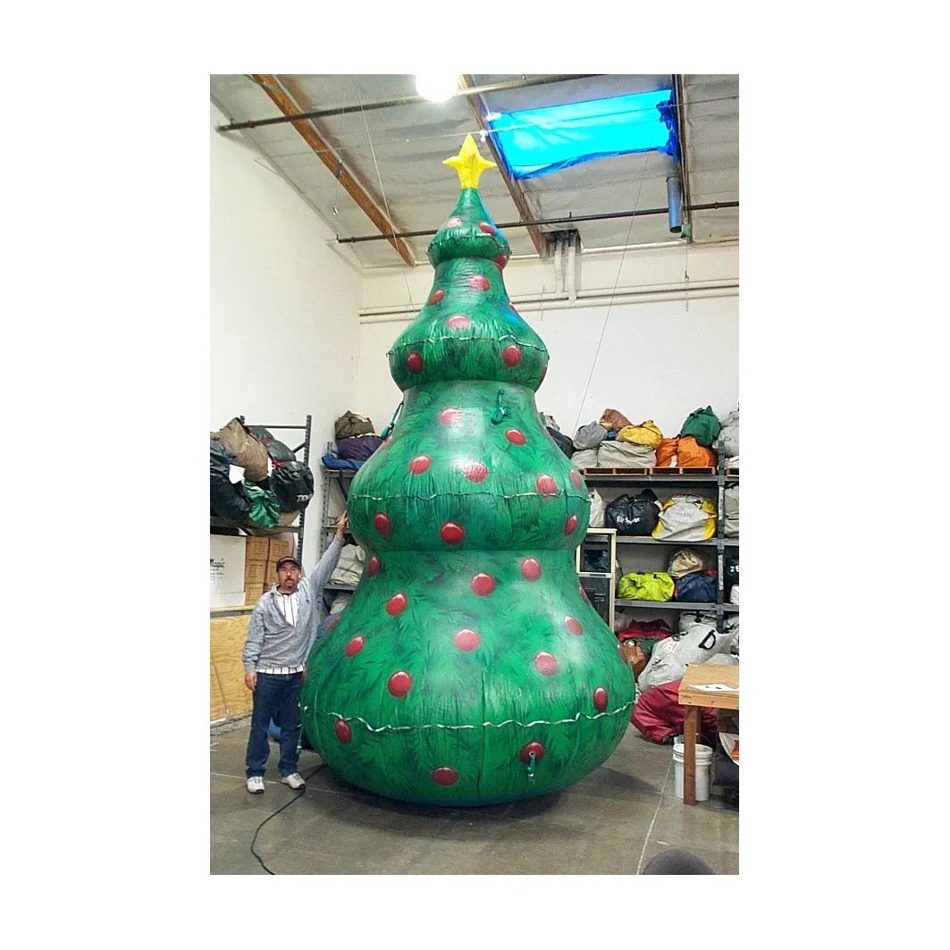 क्रिसमस <span class=keywords><strong>पेड़</strong></span> inflatable यार्ड सजावट विशाल झटका अप क्रिसमस