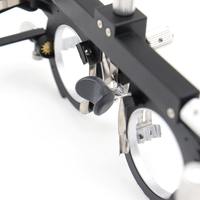 Ensemble de cadres de lentilles d'essai optique professionnel Durable Offre Spéciale UTF-4880, montures entièrement réglables PD, lentilles, monture optométrique