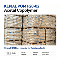 Kepital F20-02 Corée Résine POM d'ingénierie Copolymère d'acétal naturel en granulés Plastique auto-lubrifiant à haute rigidité