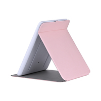 Espejo Cosmético LED Plegable de Mesa con Baterías Recargables USB de 1800mA, Espejo de Viaje Portátil Ultrafino con Intensidad Regulable