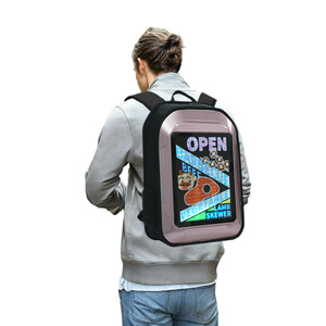 P2 LED <b>Backpack</b> Smart LED <b>Backpack</b> With LED Display Dynamic Advertising <b>Backpack</b> Electronic Display Screen - Product Image 5