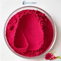 100% puur gevriesdroogd rode drakenfruitpoeder 80 mesh, maltodextrinevrij, zonder toegevoegde suiker, voor voedingsmiddelen