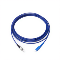 Câble de raccordement optique HANKE blindé de qualité télécoms pour intérieur, LCLC, monomode, monocœur, anti-rongeurs, résistant à la traction, étanche