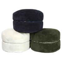 Pouf de rangement pour enfants Sherpa confortable