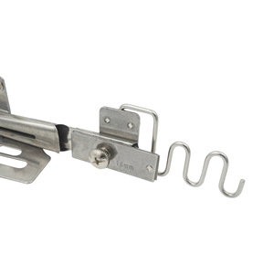 Tubo de tracción de acero inoxidable de 16 mm para equipos de costura y piezas de procesamiento de prendas - Product Image 1