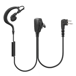 Hy Tera pnc380 đài phát thanh tương thích thoải mái hình chữ G bảo vệ an ninh Tai nghe có dây với đầu nối 3.5mm để nghe nhạc - Product Image 5